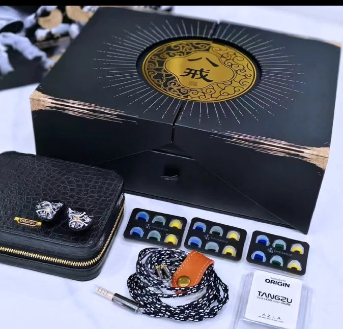 TANGZU BaJie Flagship 1DD + 4BA +1EST +CPBC In-Ear Monitor HiFiGo BAJIE