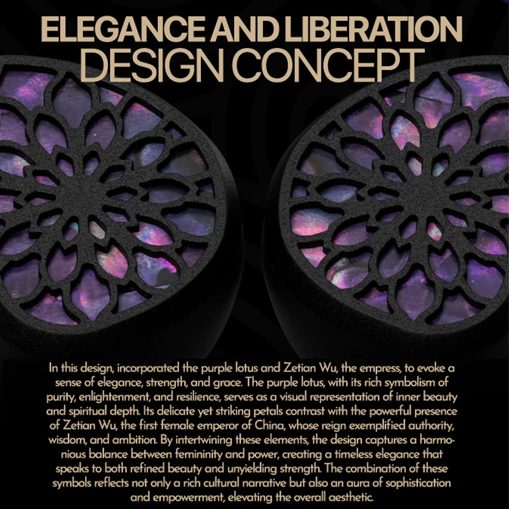 TANGZU Zetian Wu The Legend Dual Planar Drivers IEMs HiFiGo