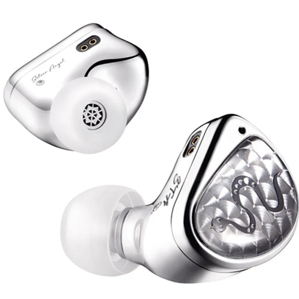 TFZ STA-Hi End 10mm Dual Magnetic + 6mm Dynamic Driver IEMs HiFiGo STA-Hi End-Silver