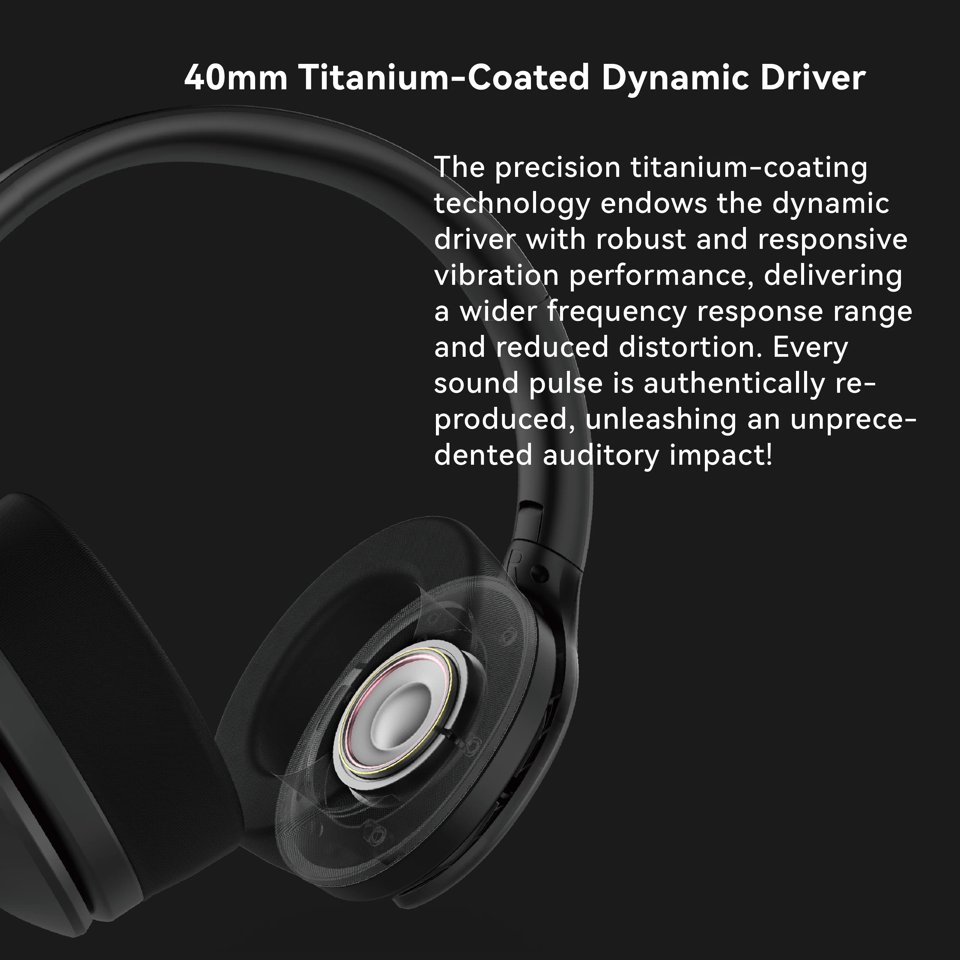 TinHiFi Chronos Immersive 3.0 40mm Titanium-Plated Driver Headphone HiFiGo