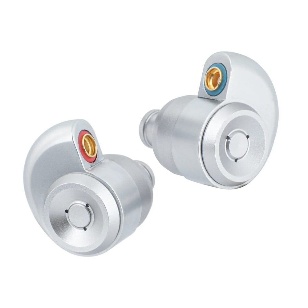 TinHiFi T2 MKII Coaxial Dual Drivers High-Definition Balanced HiFi IEMs HiFiGo T2 MKII-Silver