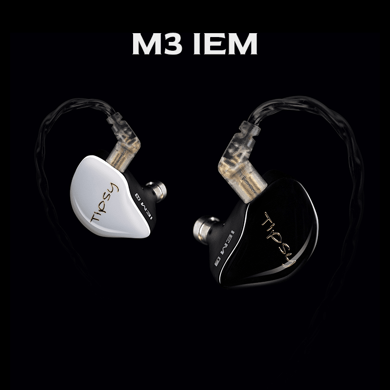 TIPSY M3 3 Dynamic Drivers In-Ear Earphone HiFiGo