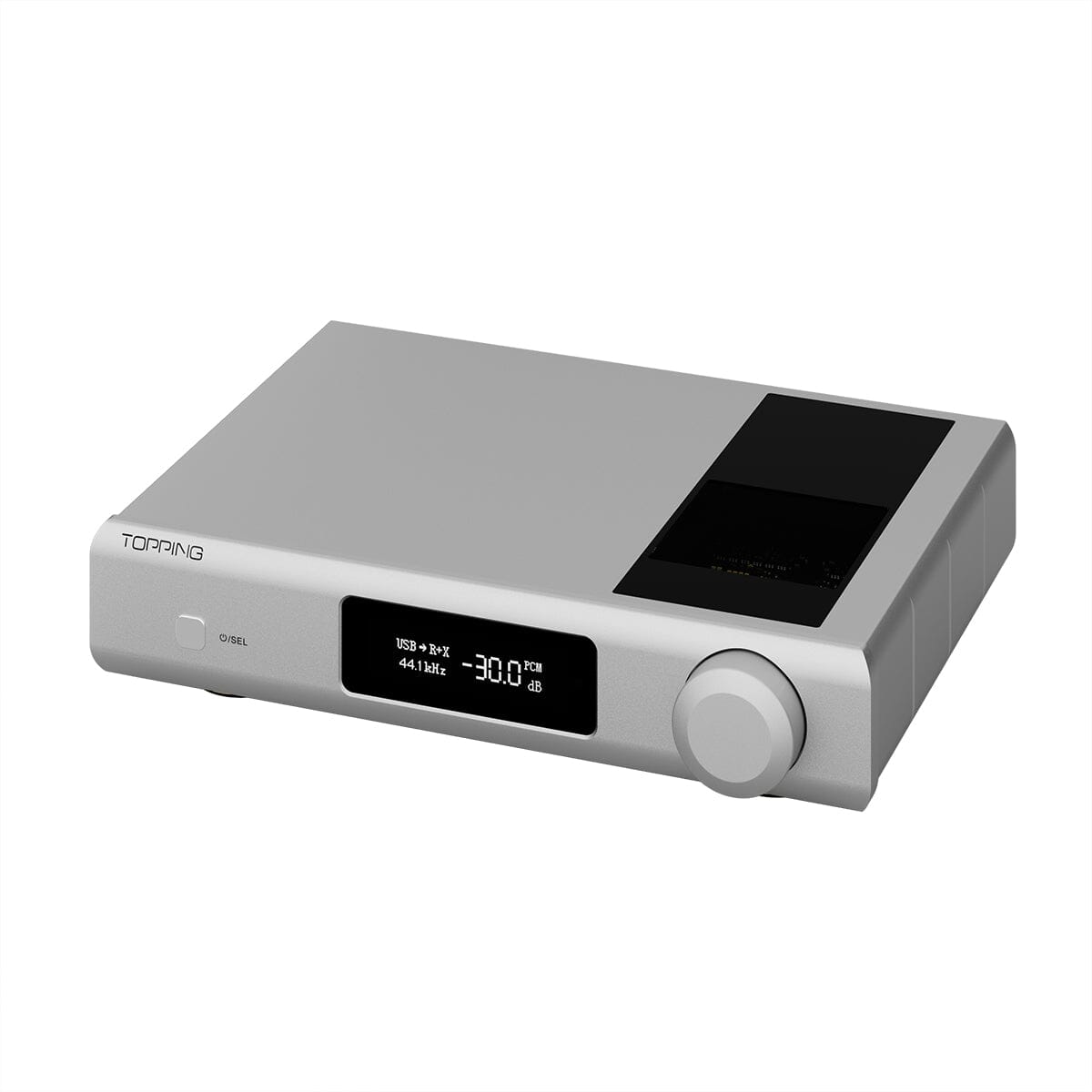 TOPPING D90 III Discrete Fully Balanced HiFi DAC HiFiGo D90 III Discrete-Silver AU PLUG