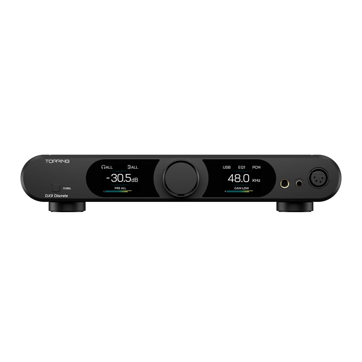 TOPPING DX9 Discrete Fully Balanced DAC & Headphone AMP HiFiGo DX9 Discrete-Black