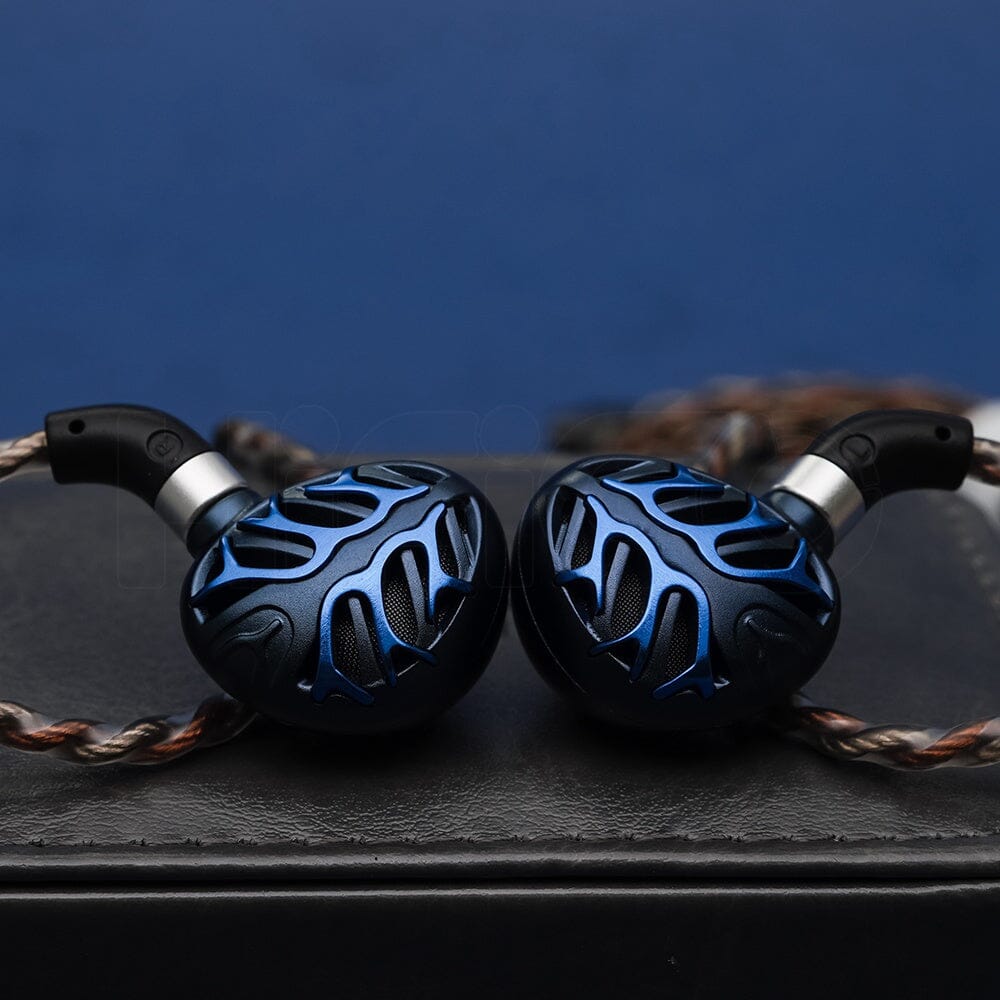 TRN Azure Dragon 14.6mm Second-Gen Flagship Planar Diaphragm Driver In-Ear Earphones HiFiGo