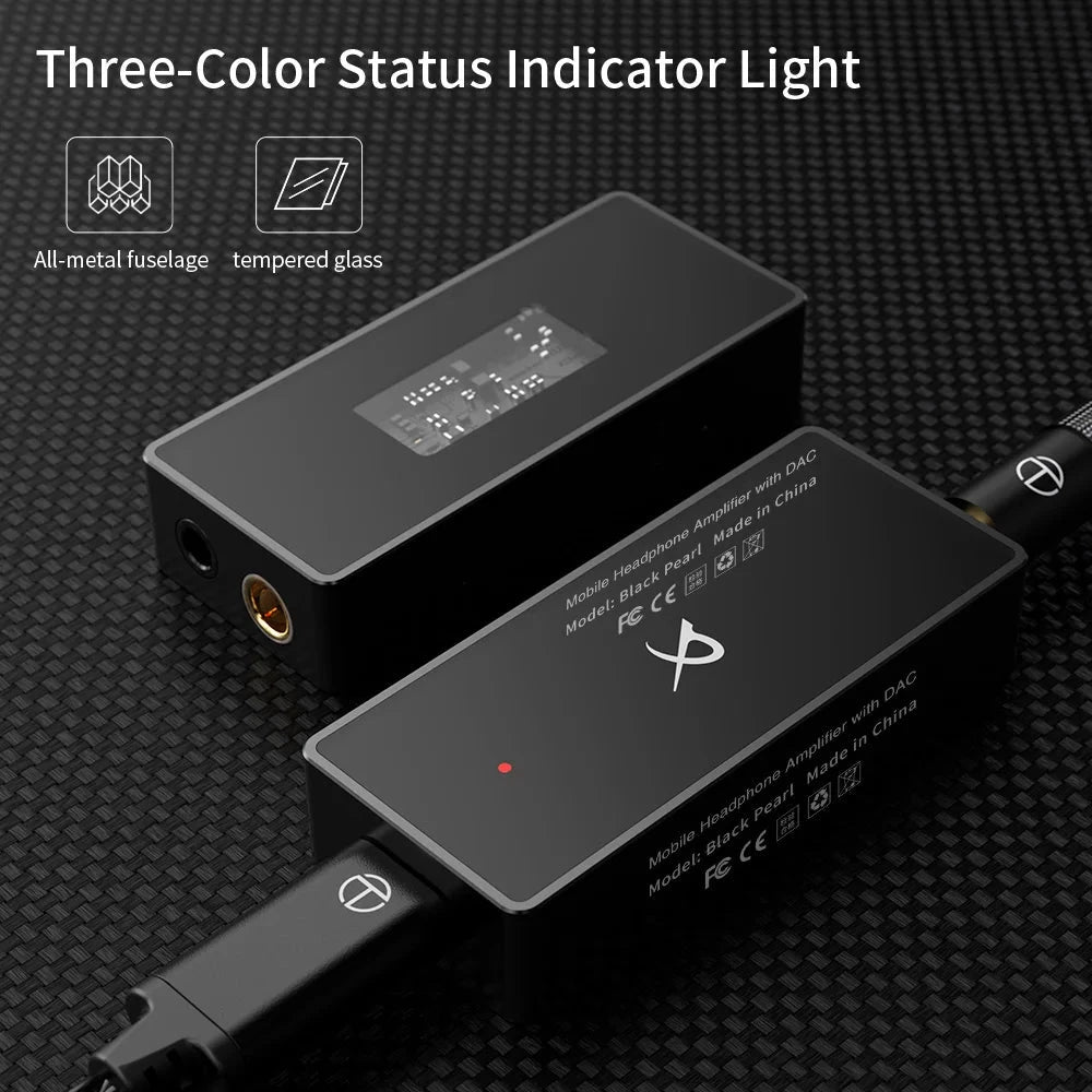 TRN Black Pearl Dual CS43131 Portable USB DAC/AMP HiFiGo