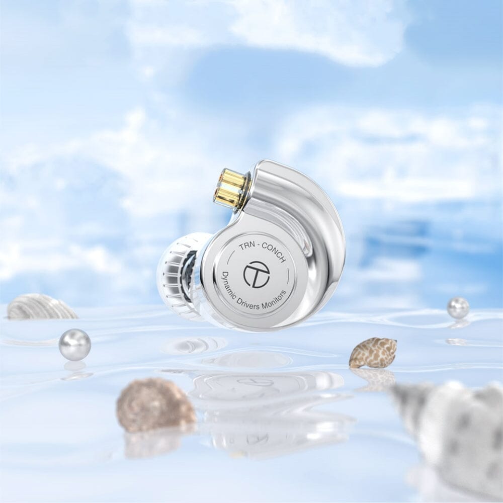TRN Conch High-Performance DLC Diamond Diaphragm Dynamic In-Ear Monitors HiFiGo