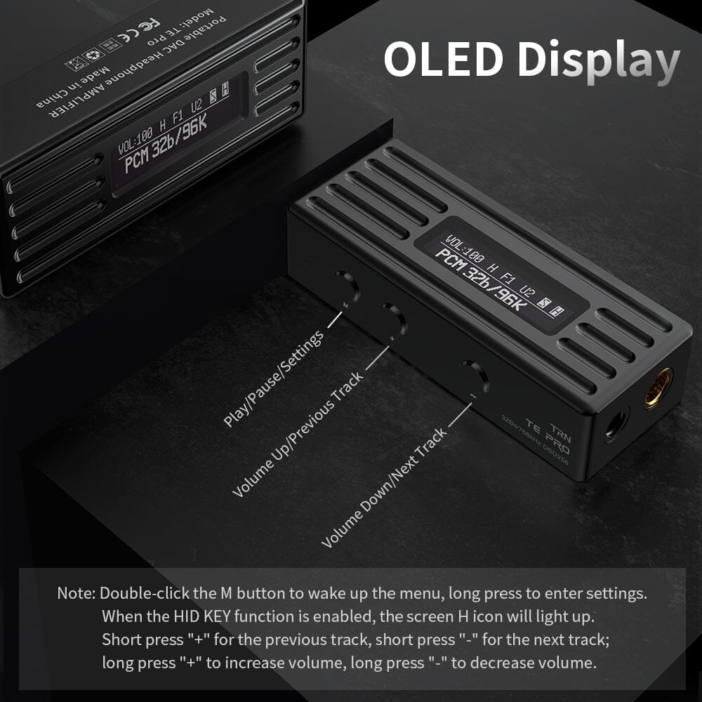 TRN TE Pro CS43198 USB 2.0 Portable HiFi DAC/AMP HiFiGo