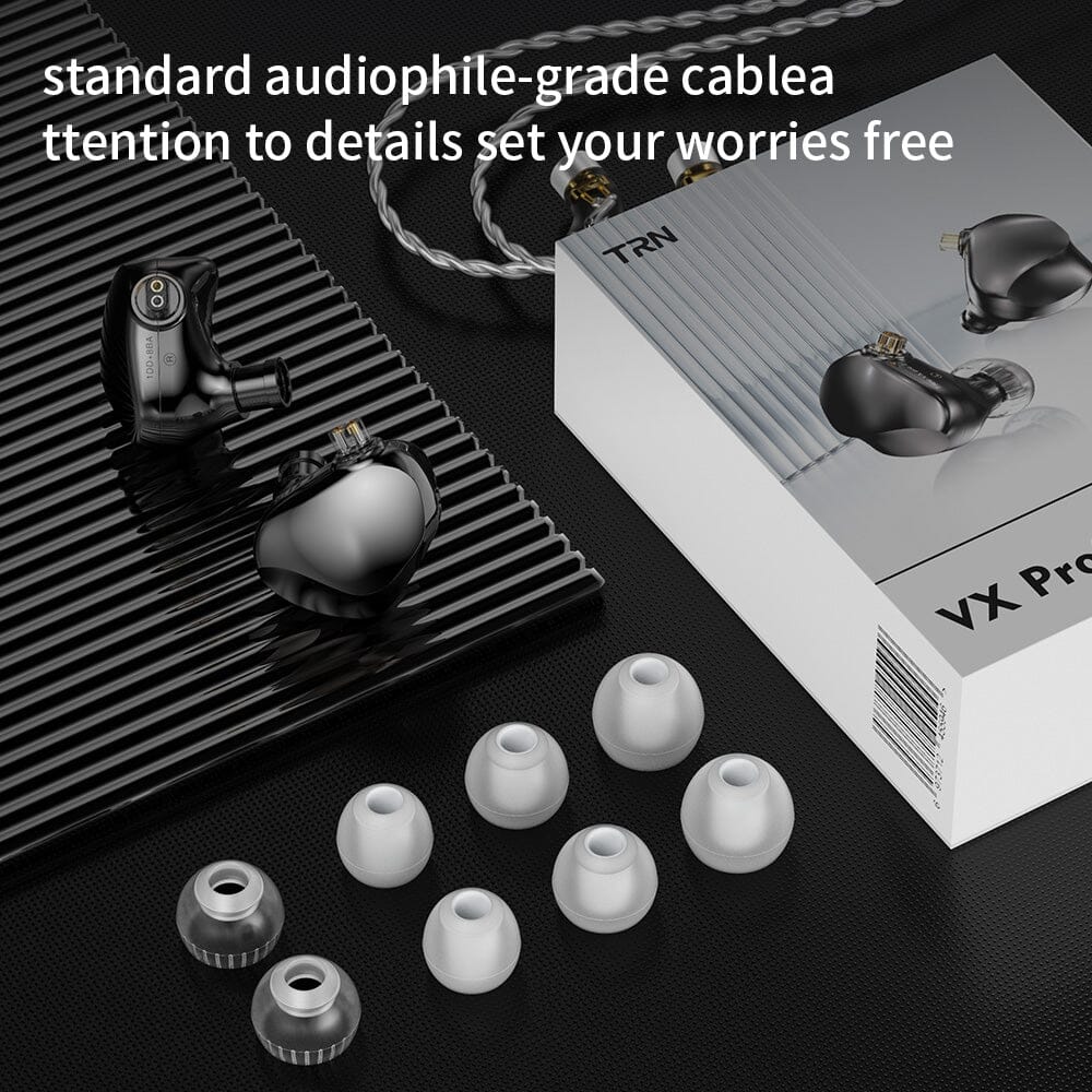 TRN VX Pro+ 1DD+8BA Hybrid In-Ear Earphones HiFiGo