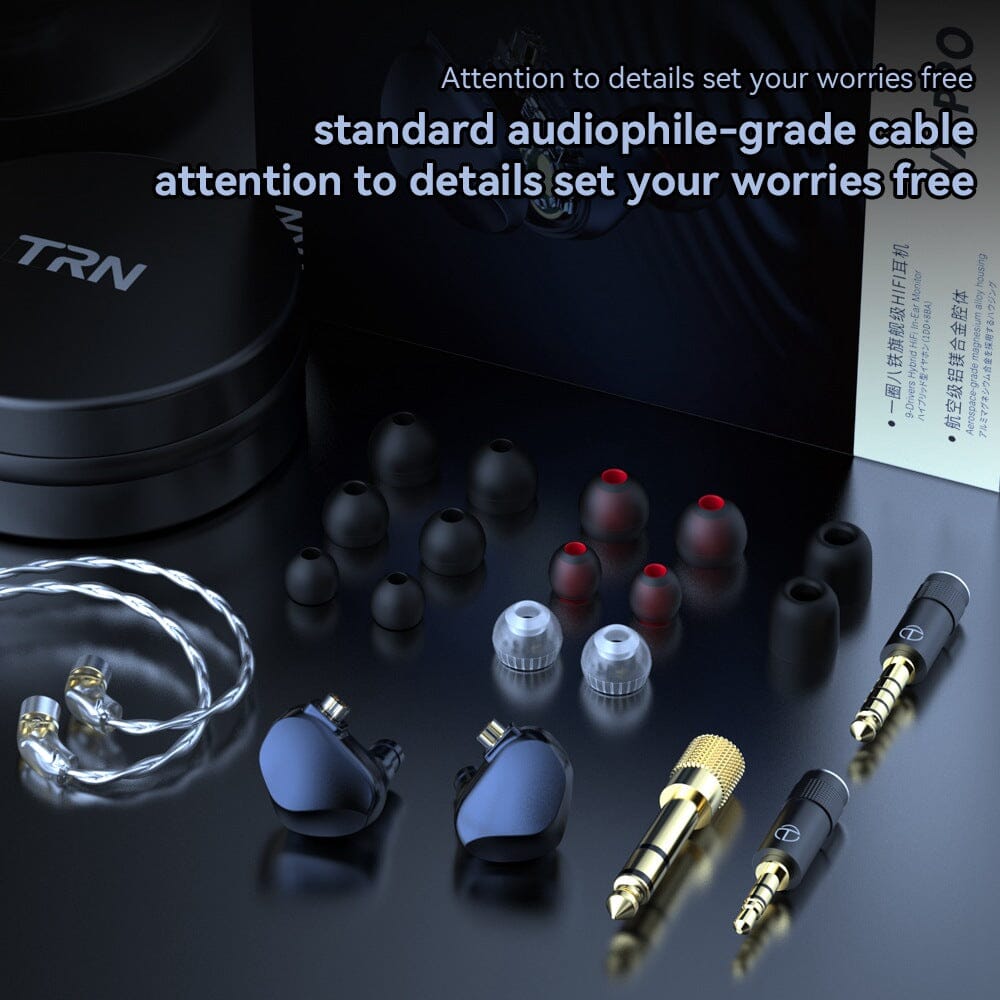 TRN VX Pro 9 Drivers Flagship Hybrid In-Ear Monitor HiFiGo