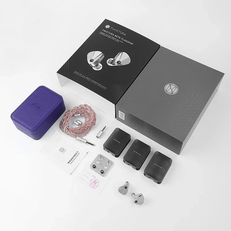 TWISTURA Beta Flagship 11mm Glass Diaphragm Dynamic Driver IEMs HiFiGo