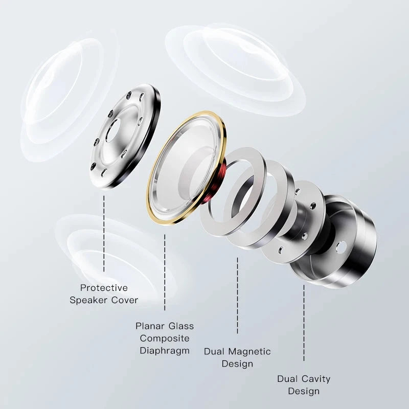 TWISTURA Beta Flagship 11mm Glass Diaphragm Dynamic Driver IEMs HiFiGo