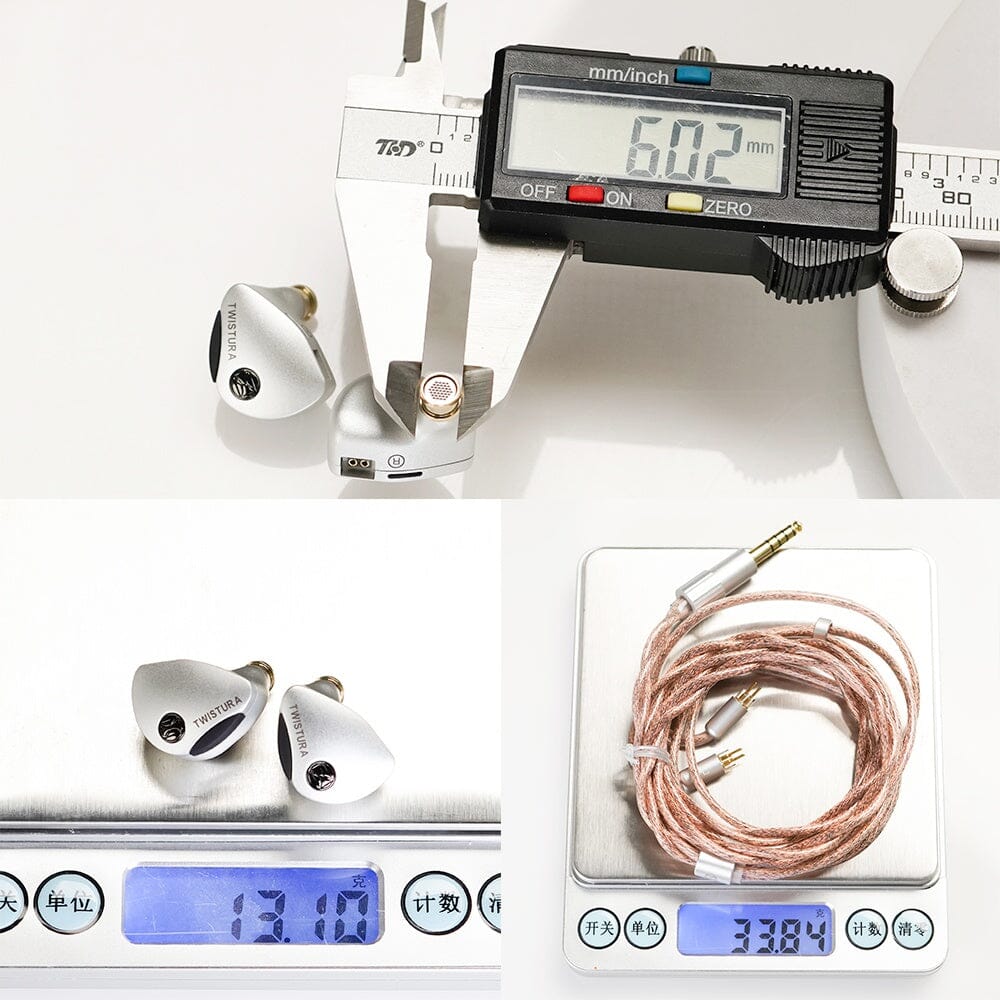 TWISTURA Woodnote 10mm Wood Diaphragm Dynamic Driver IEMs HiFiGo