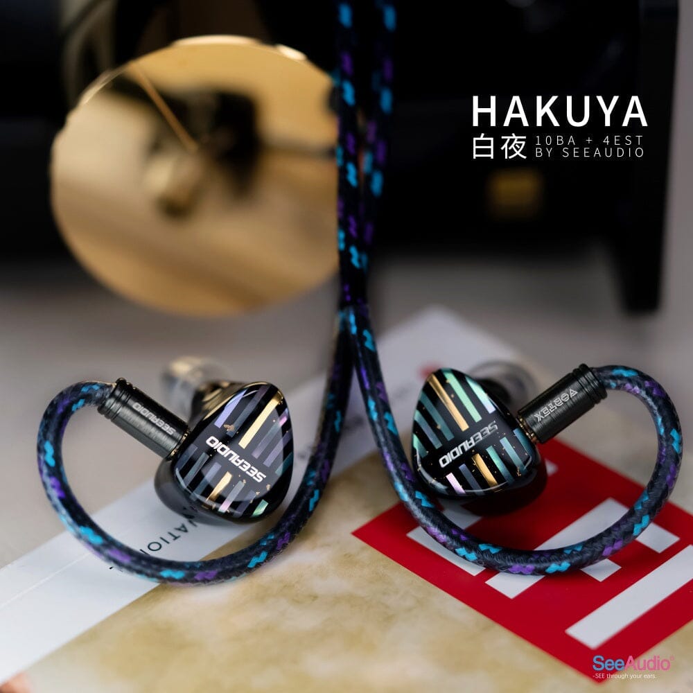 Upcoming SeeAudio HaKuya Flagship 10BA + 4EST In-Ear Earphones HiFiGo