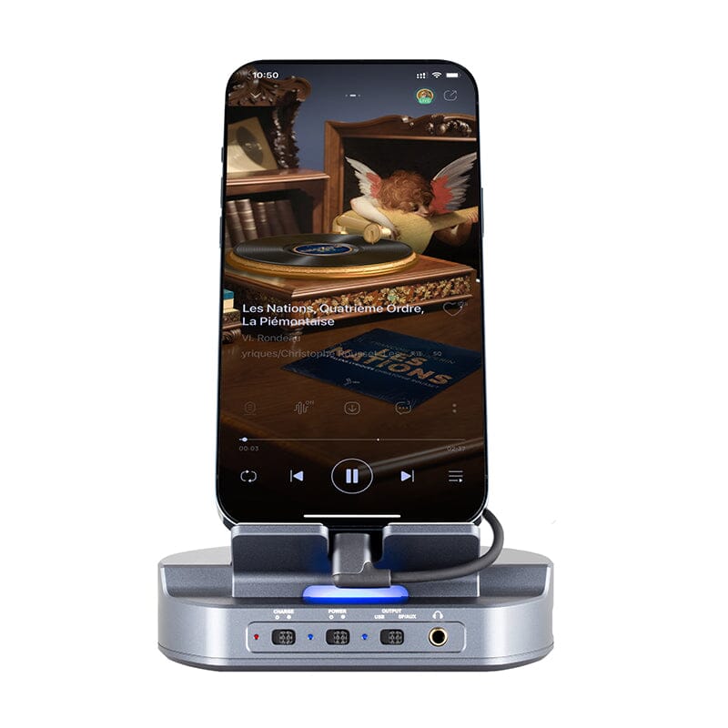 xDuoo DT01/DT-01 XMOS HiFi Turntable For Phone HiFiGo DT01/DT-01