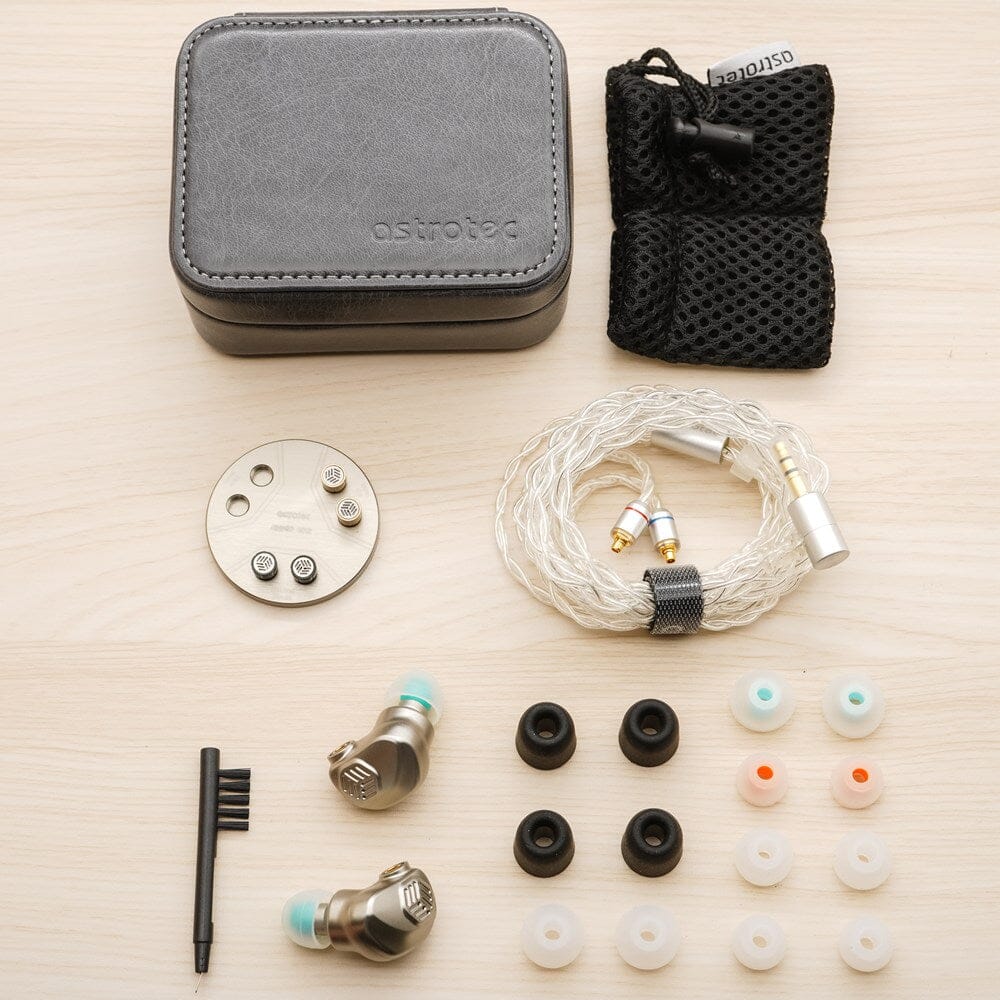 Astrotec AM850 MK2 Wired LCP Diaphragm In-Ear Monitor HiFi Earphone HiFiGo