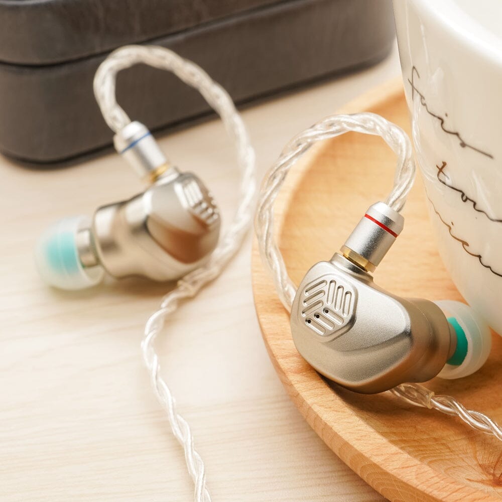 Astrotec AM850 MK2 Wired LCP Diaphragm In-Ear Monitor HiFi Earphone HiFiGo