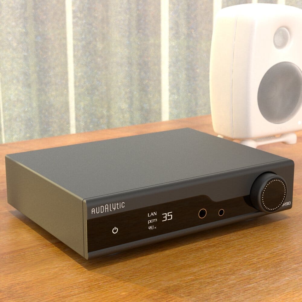 AUDALYTIC AH90 AK4191+AK4499EX Desktop Streamer & DAC & Headphone Amplifier HiFiGo