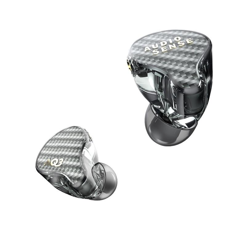 AUDIOSENSE AQ3 2BA(Knowles)+1DD IEMs Earphone HiFiGo