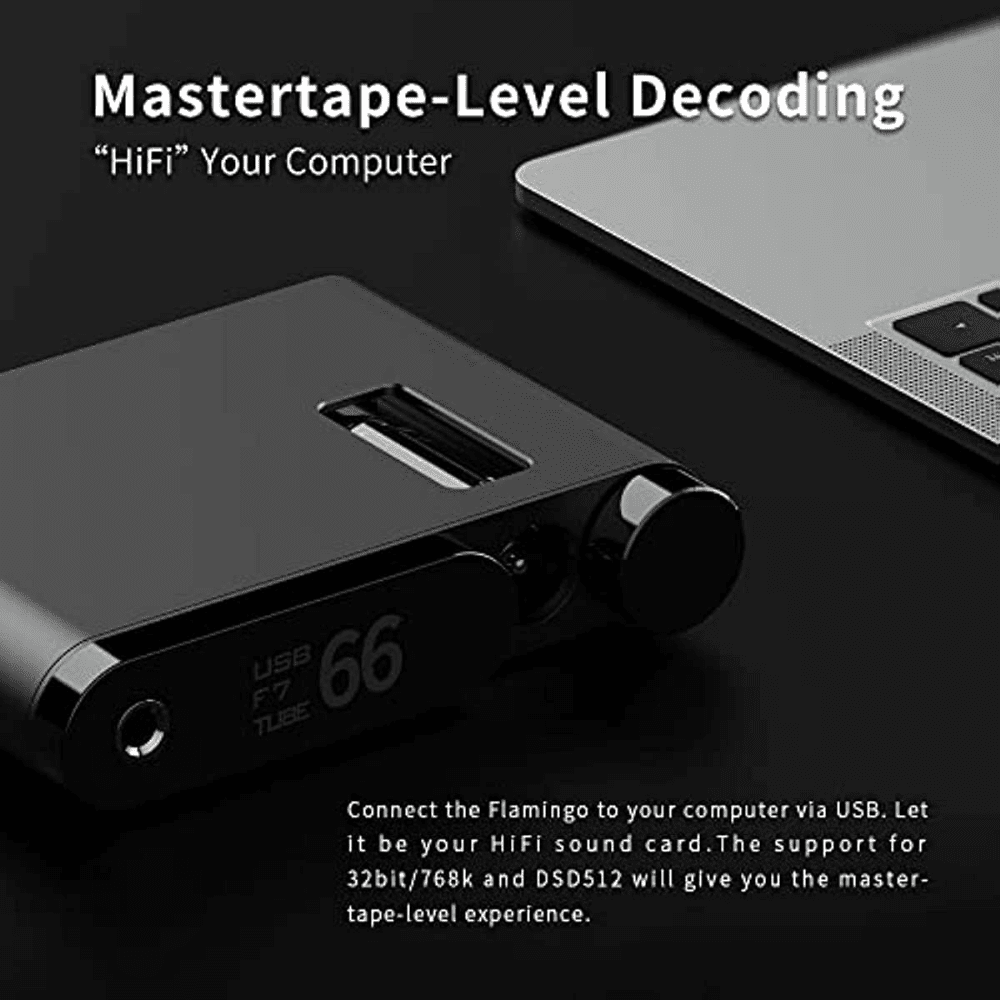 AUNE Flamingo Bluetooth / BD Tube DAC & Headphone Amplifier Headphone AMP DAC HiFiGo