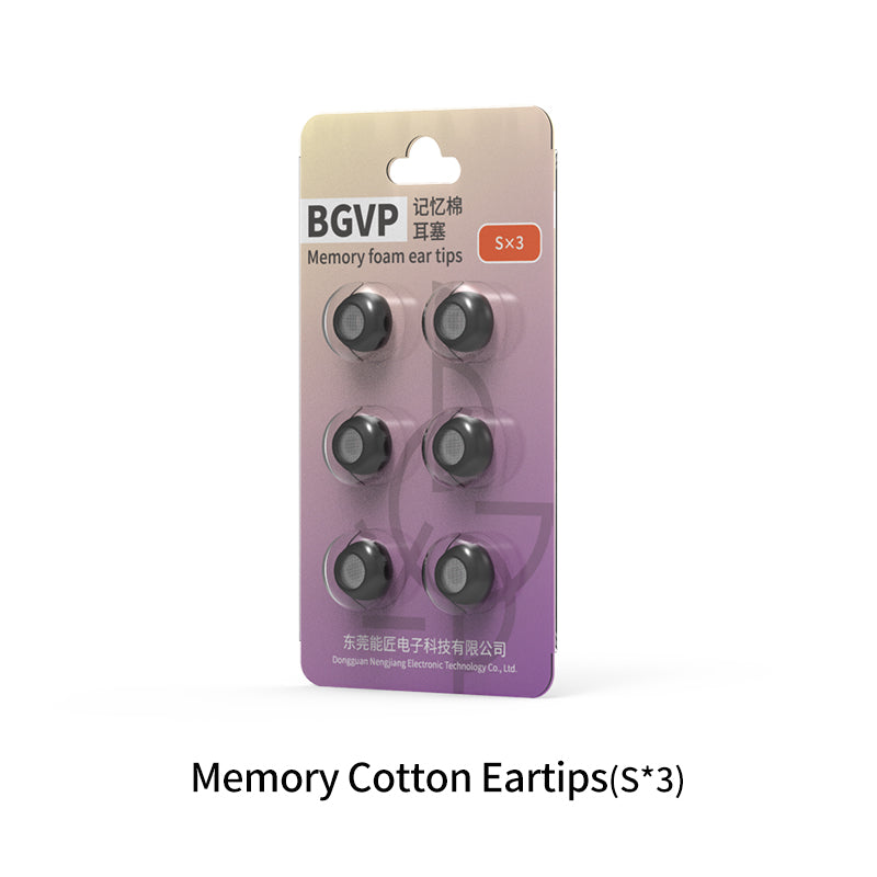 BGVP Memory Foam Eartips Accessories HiFiGo S / 3Pairs