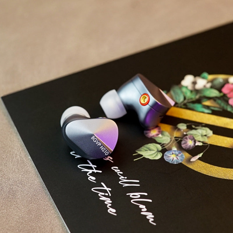 BGVP NS10 8BA+2DD Hybrid Driver In-Ear Monitors IEMs HiFiGo