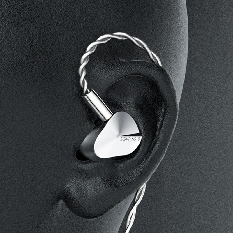 BGVP NS10 8BA+2DD Hybrid Driver In-Ear Monitors IEMs HiFiGo