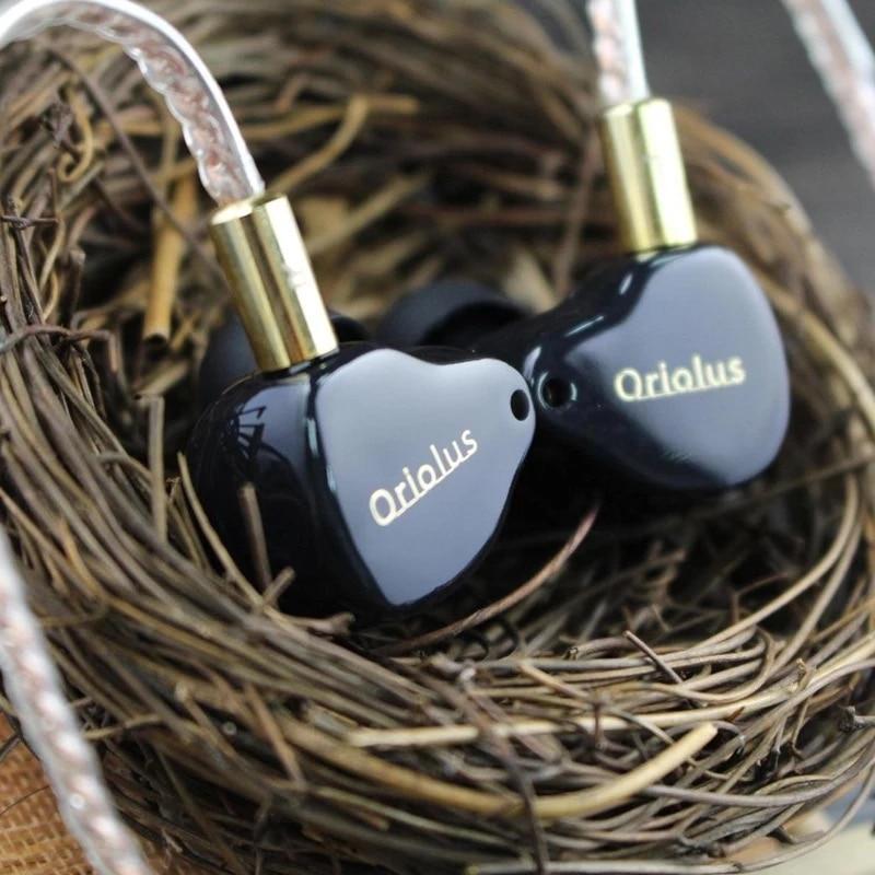 Black Oriolus Earphone Denmark Sonion BA Driver +10mm Custom Dynamic HiFiGo