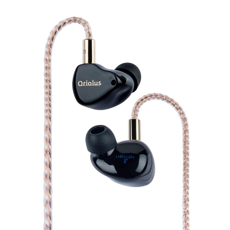 Black Oriolus Earphone Denmark Sonion BA Driver +10mm Custom Dynamic HiFiGo Logo edition