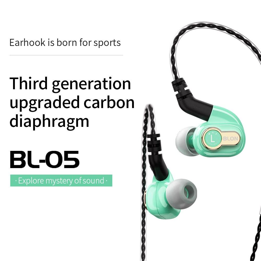 BLON BL-05s BL05s 3rd Generation 10mm Upgraded Carbon Diaphragm In Ear Earphone HiFiGo