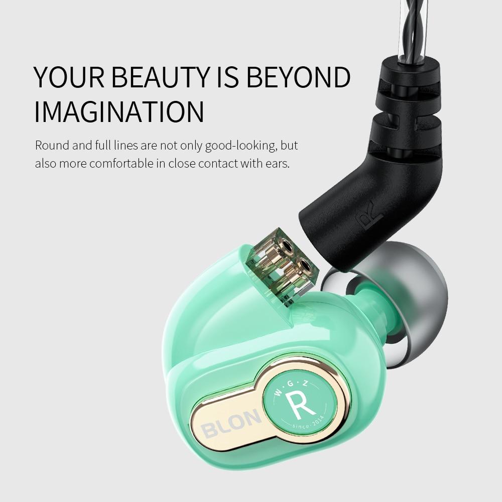 BLON BL-05s BL05s 3rd Generation 10mm Upgraded Carbon Diaphragm In Ear Earphone HiFiGo