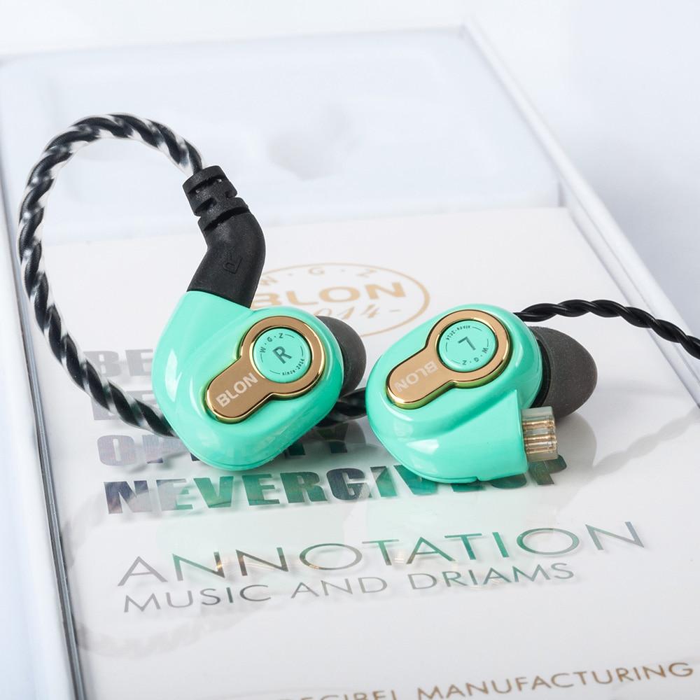 BLON BL-05s BL05s 3rd Generation 10mm Upgraded Carbon Diaphragm In Ear Earphone HiFiGo