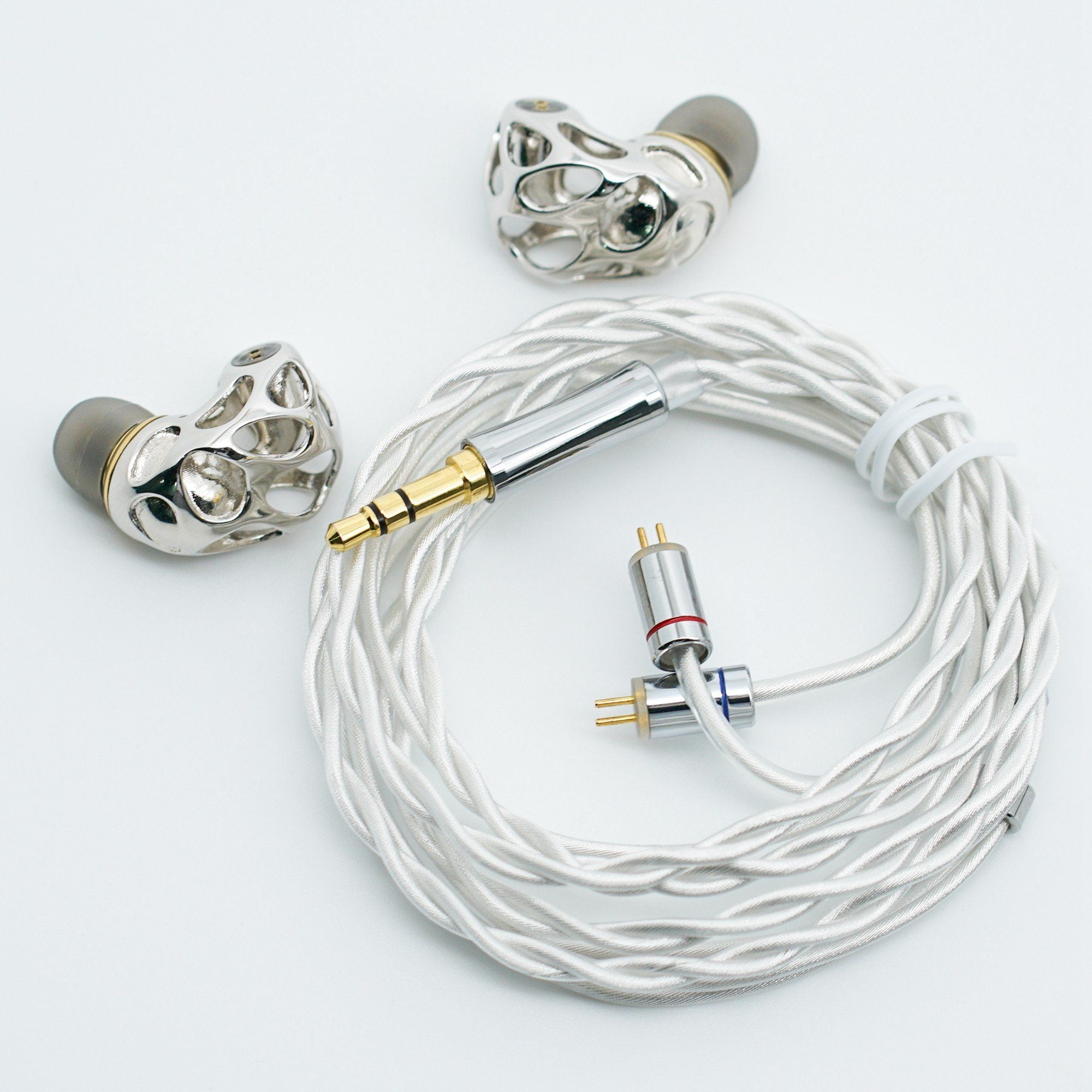 Blon BL-A8 Flagship Metal Hollow Earphone HiFiGo