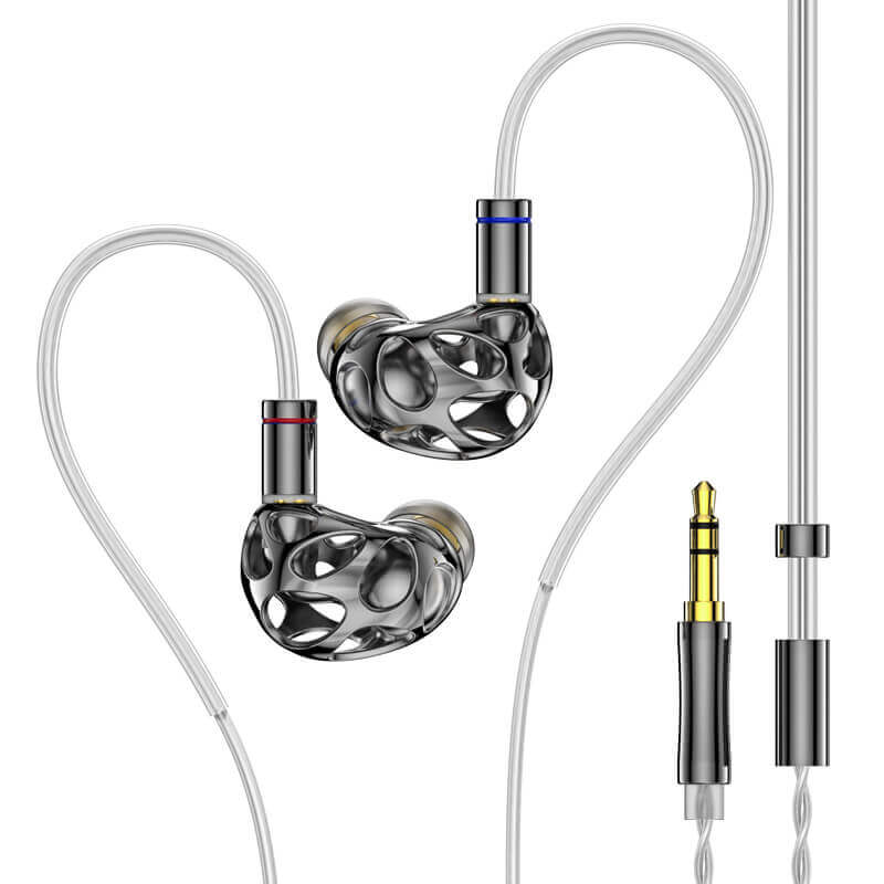 Blon BL-A8 Flagship Metal Hollow Earphone HiFiGo