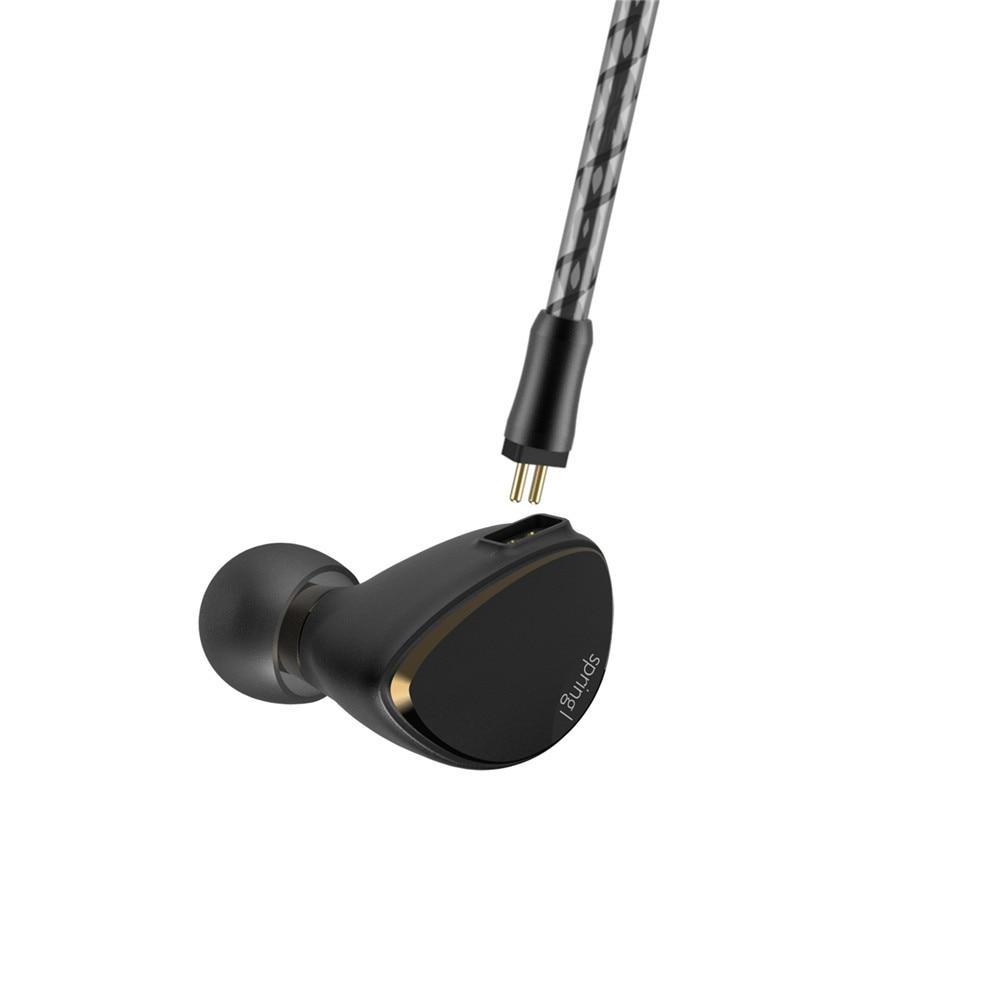 BQEYZ Spring 1 Piezoelectric Balanced Armature Hybrid Drivers In Ear Monitor HiFiGo