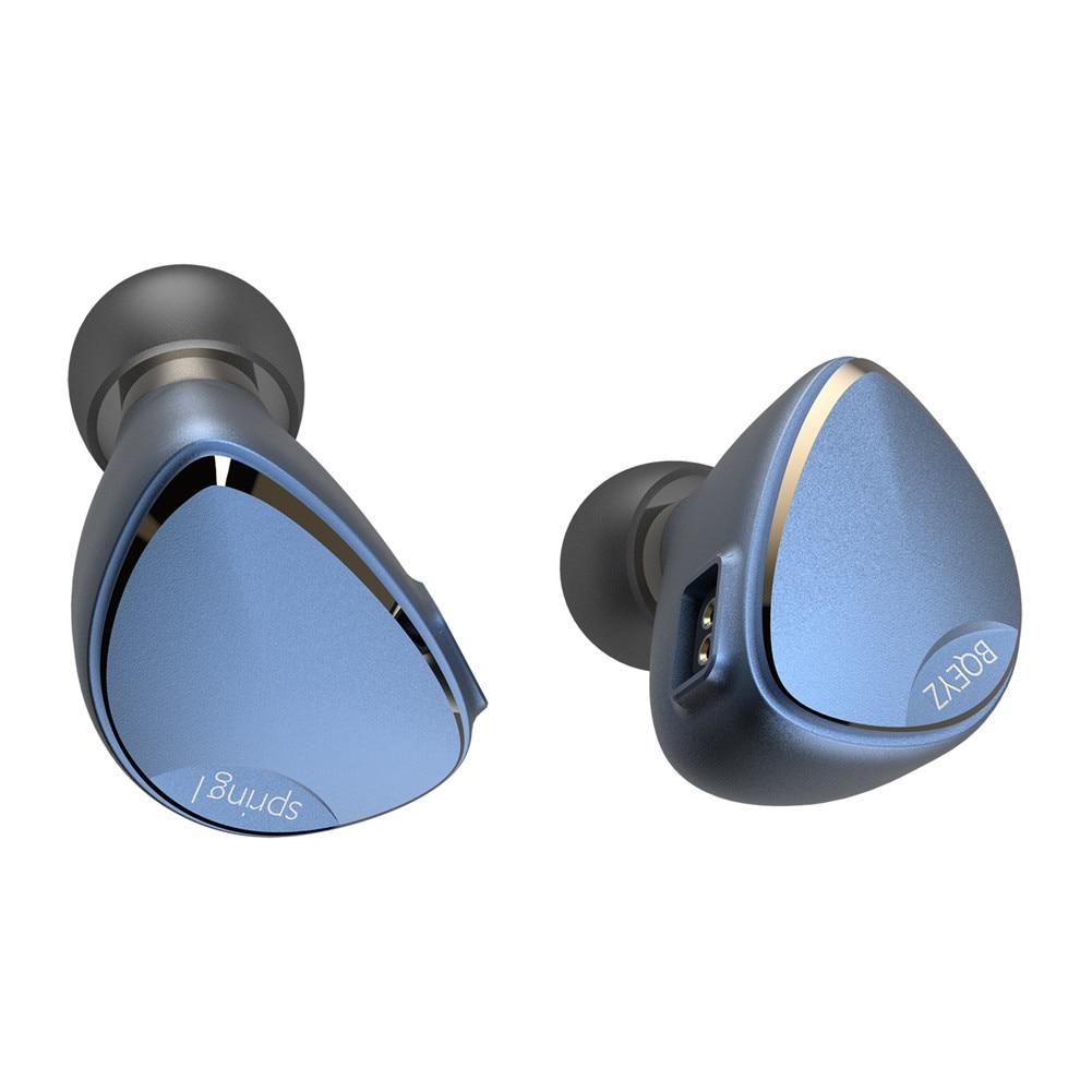 BQEYZ Spring 1 Piezoelectric Balanced Armature Hybrid Drivers In Ear Monitor HiFiGo