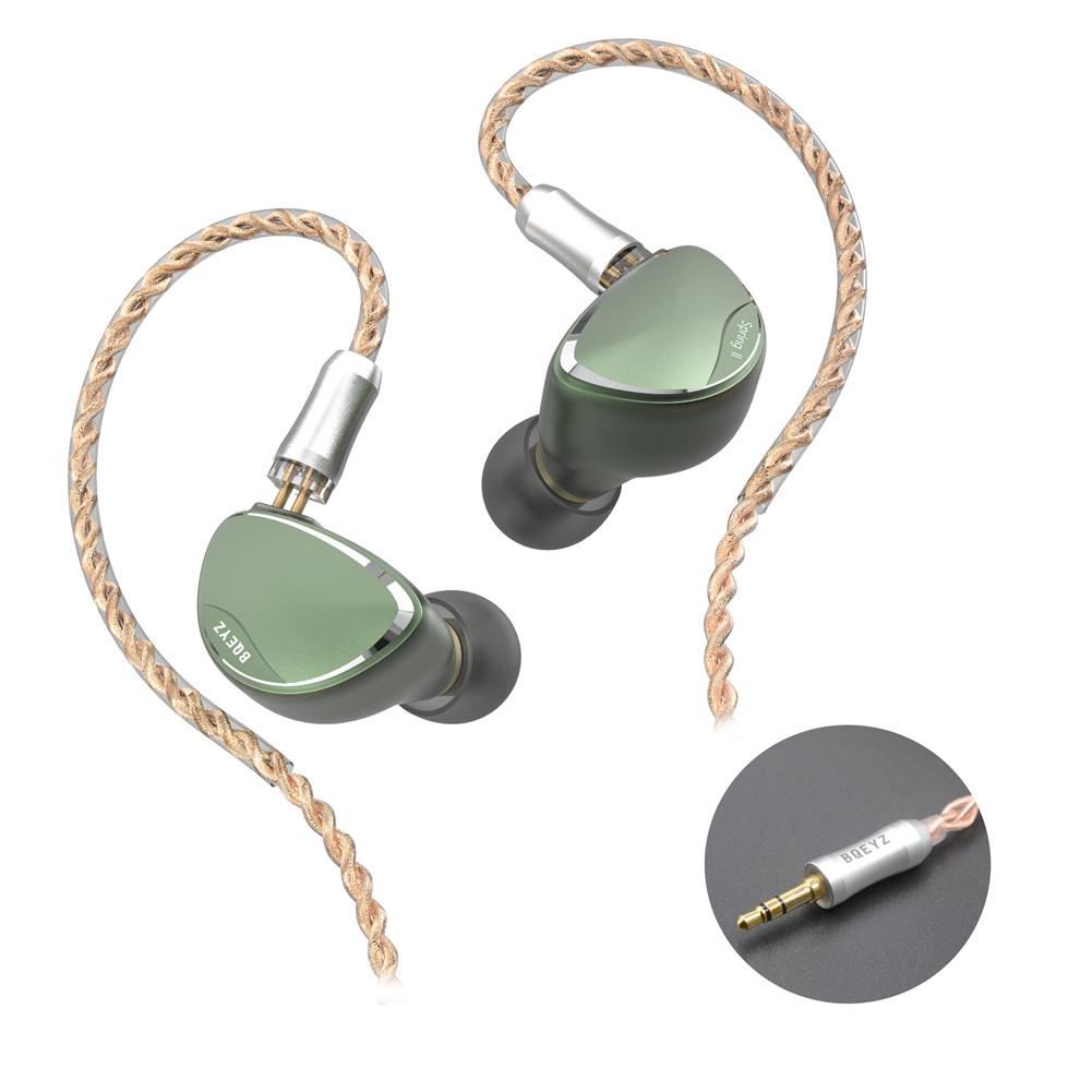BQEYZ Spring 2 New Tri-brid In-Ear Monitor IEMs Earphone HiFiGo