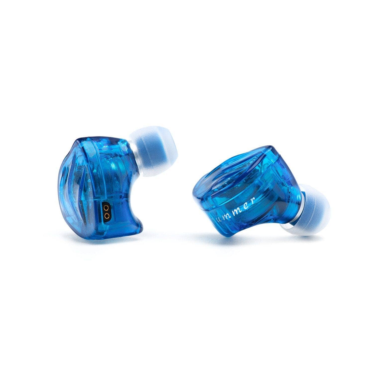 BQEYZ Summer 3 Hybrid Drivers Balanced In-Ear Monitor IEM Earphone HiFiGo Blue 4.4 plug