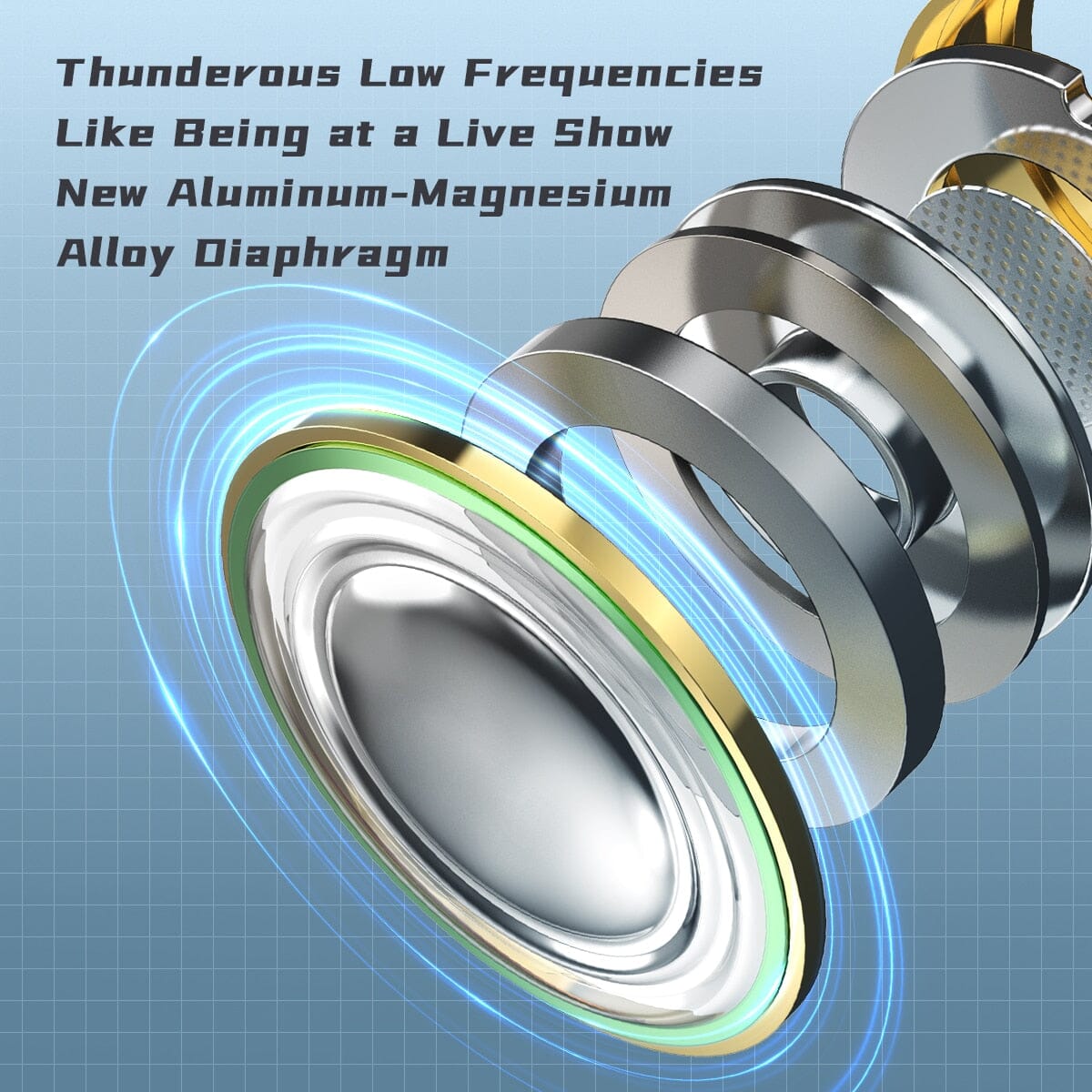 CVJ Nami 1DD+1BA Wired Hybrid In-Ear Earphone Monitors HiFiGo