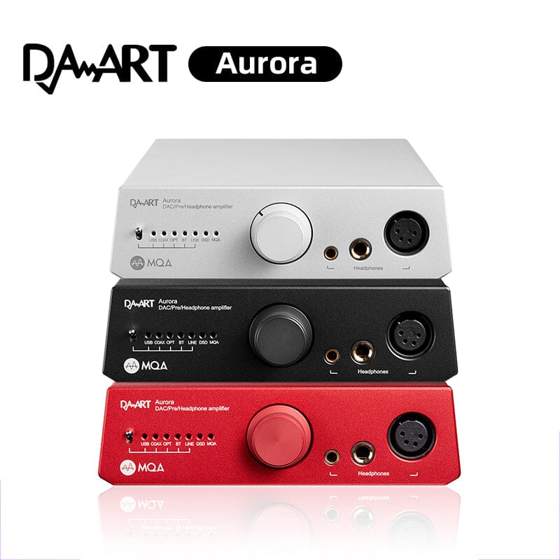 DAART Yulong Aurora MQA ESS9068AS*2 DAC Headphone Amplifier HiFiGo