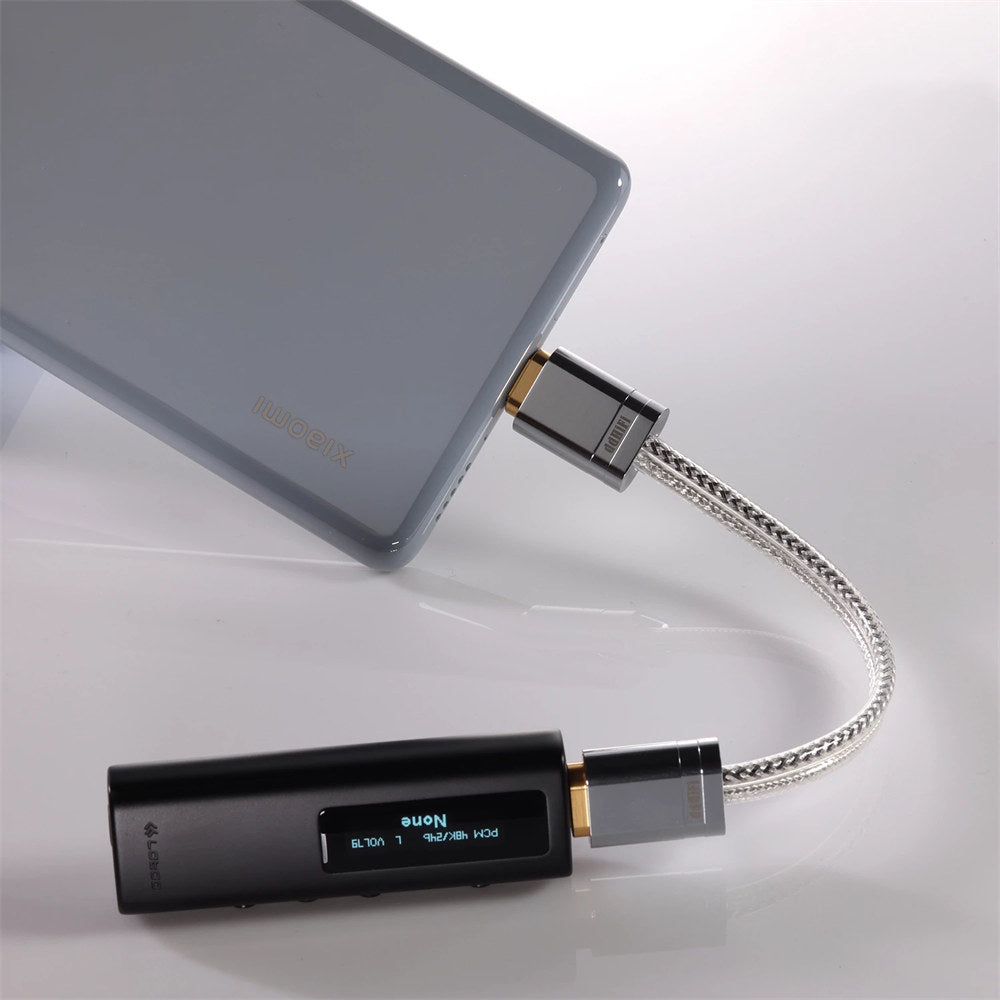 DD ddHiFi All-New Upgraded TC09S USB-C to USB-C OTG Data Cable HiFiGo