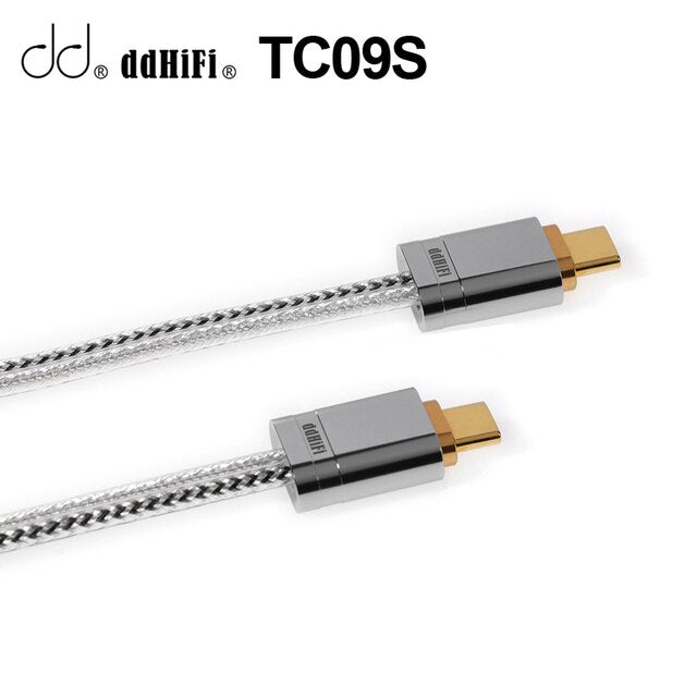 DD ddHiFi All-New Upgraded TC09S USB-C To USB-C OTG Data Cable HiFiGo