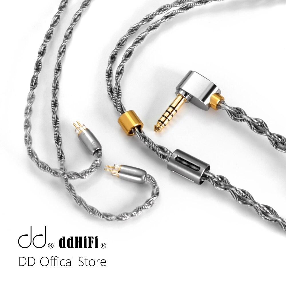 DD ddHiFi BC130A (Air Nyx) Silver Earphone Upgrade Cable HiFiGo