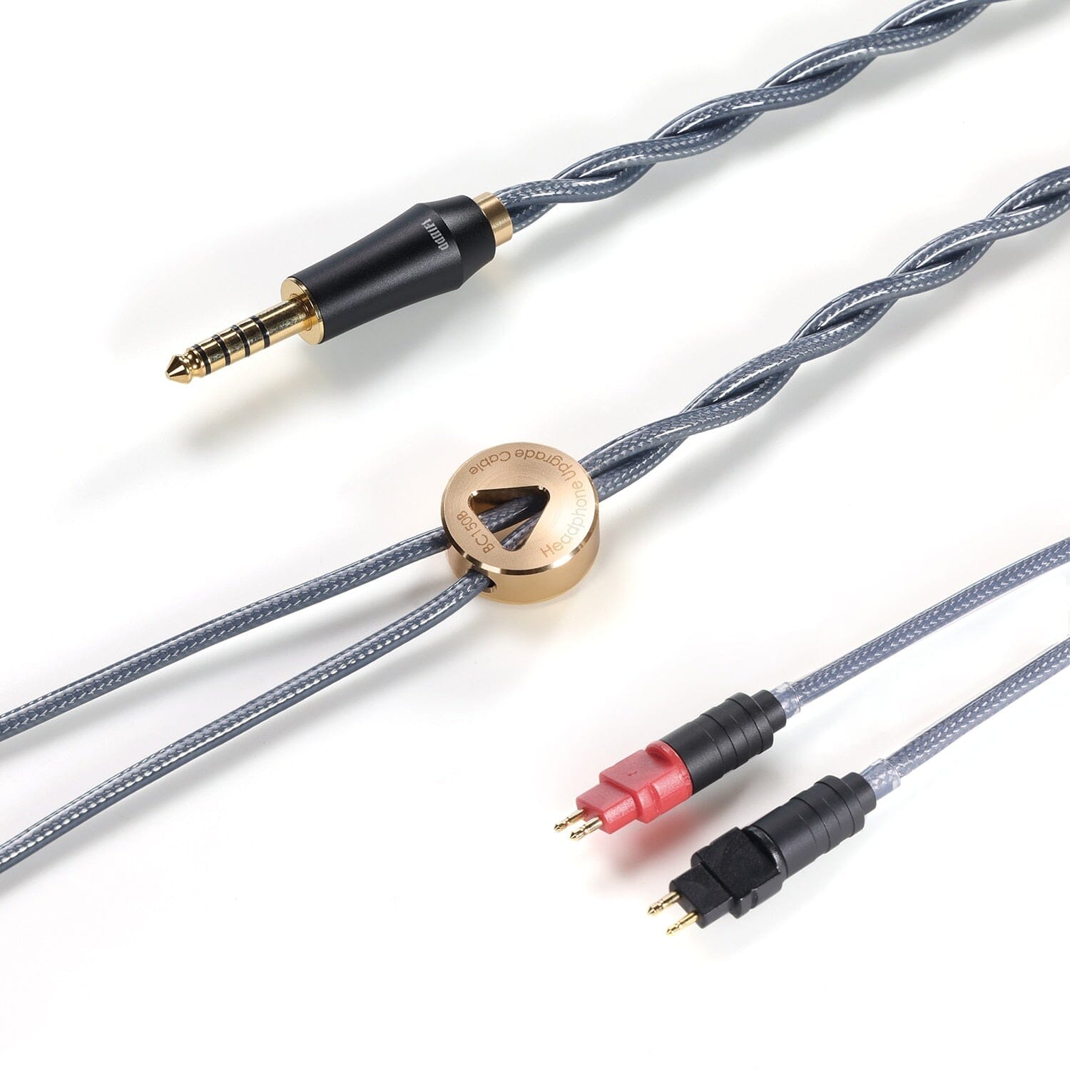 DD ddHiFi BC150B Double Shielded Silver Headphone Upgrade Cable HiFiGo Sennheiser 2-pin 145cm
