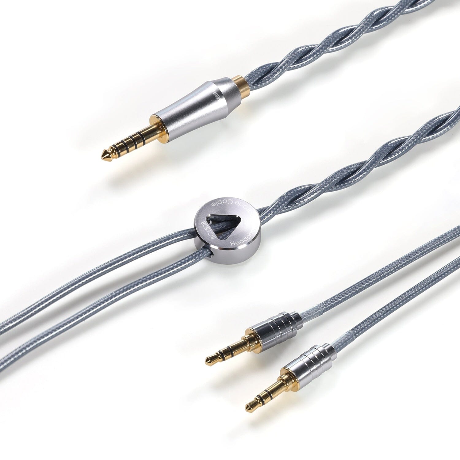 DD ddHiFi BC150B Double Shielded Silver Headphone Upgrade Cable HiFiGo Standard 3.5mm 145cm