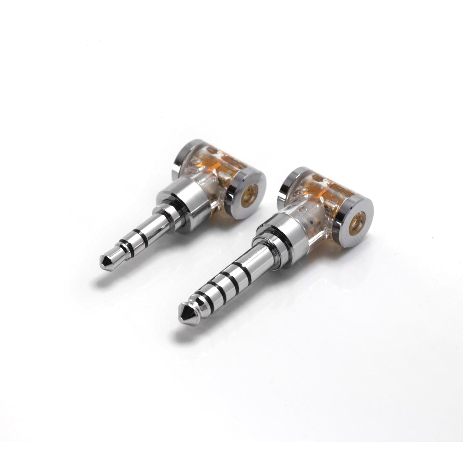 DD ddHiFi DJ35AR DJ44AR 2.5mm Balanced Female to 3.5mm / 4.4mm Male Adapter Rhodium Plated HiFiGo
