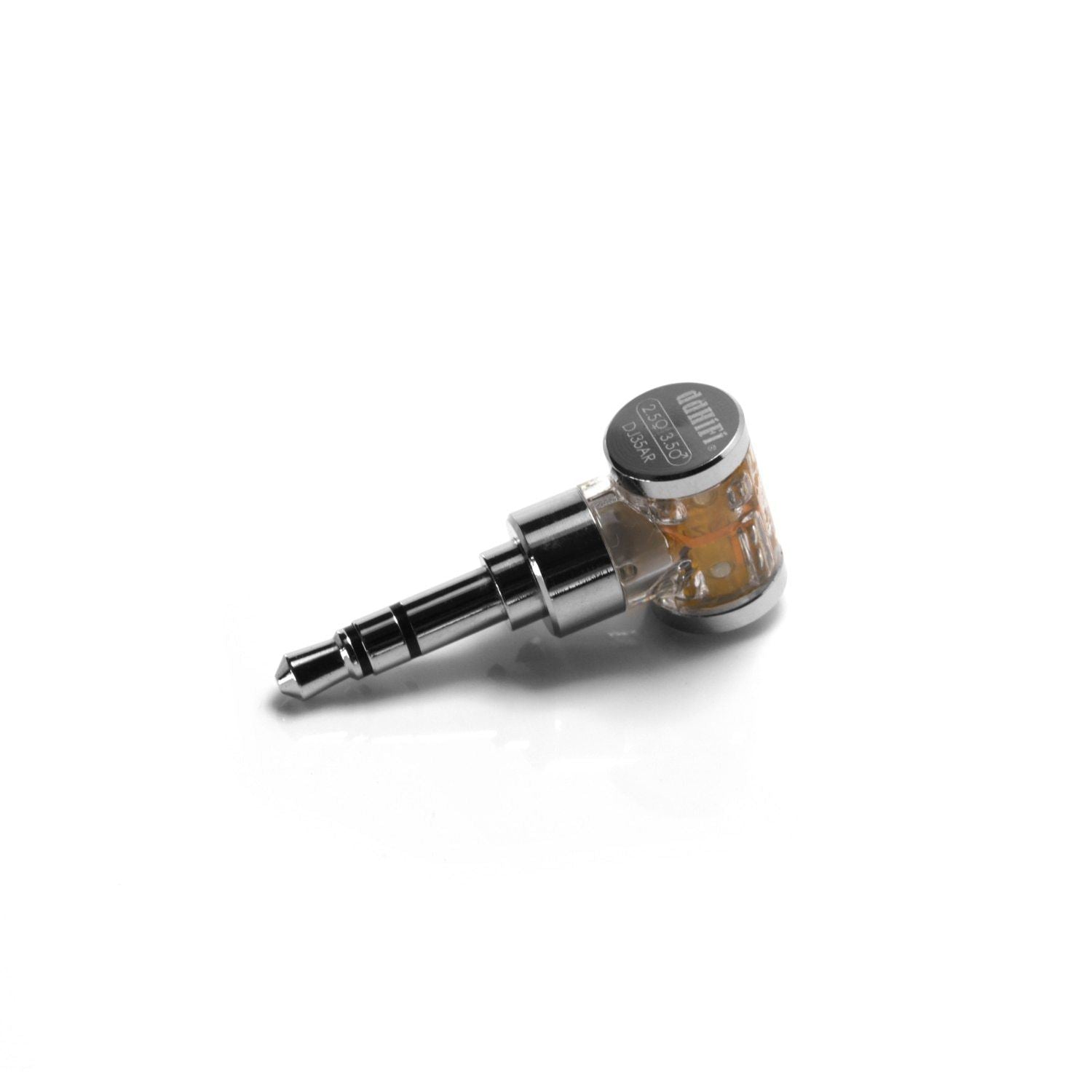 DD ddHiFi DJ35AR DJ44AR 2.5mm Balanced Female to 3.5mm / 4.4mm Male Adapter Rhodium Plated HiFiGo