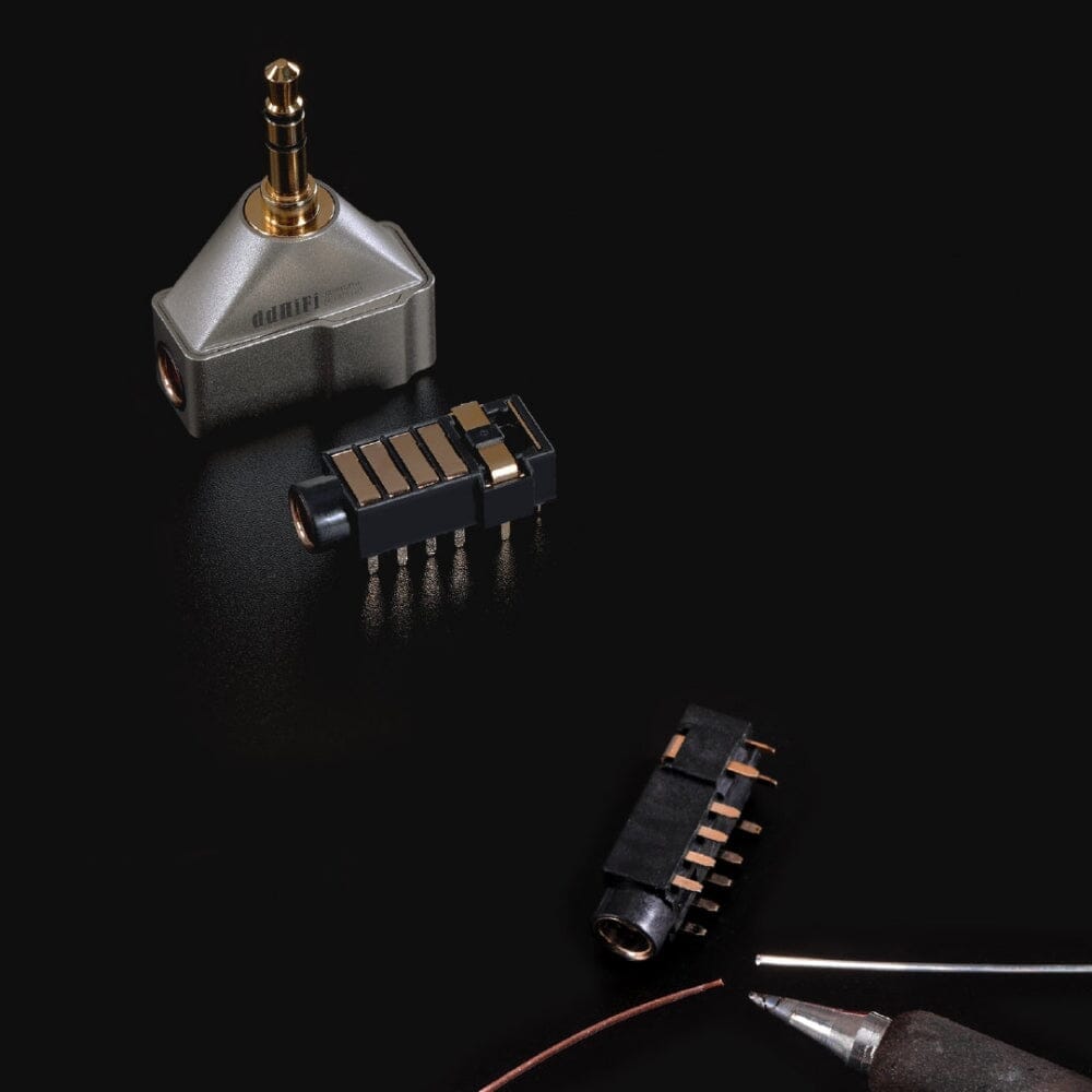 DD ddHiFi DJ44C Pro 4.4mm Female to 3.5mm Male Earphone Adapter Adapters HiFiGo