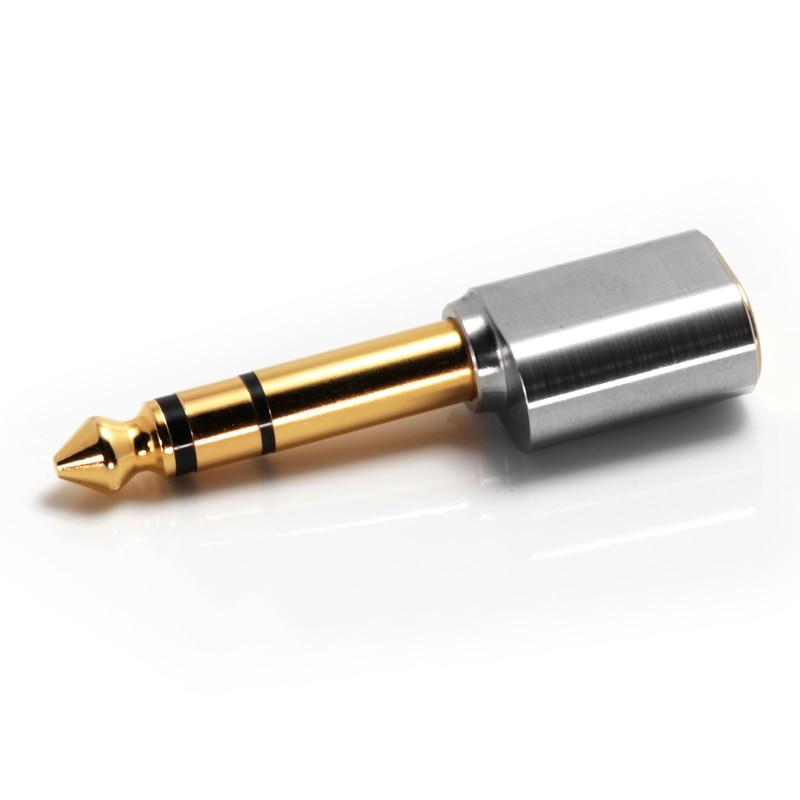 DD ddHiFi DJ65A 6.35mm Male to 3.5mm Female Adapter HiFiGo