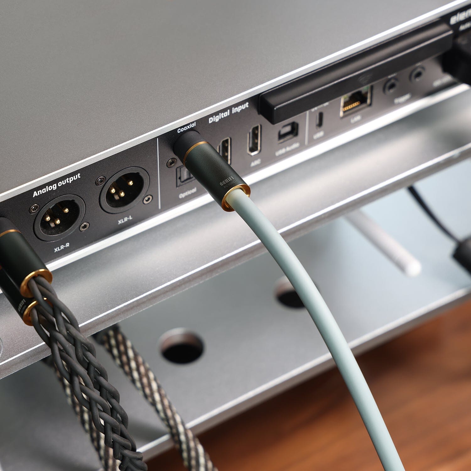 DD ddHiFi RC100C RCA Plug OCC Copper Coaxial Cables Audio Cable HiFiGo